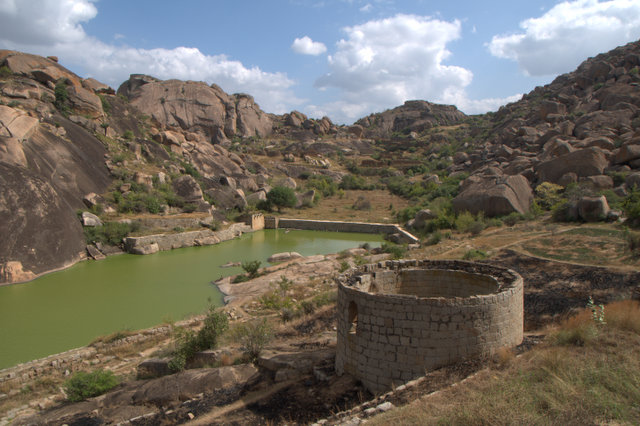 Inside the fort Chitradurga