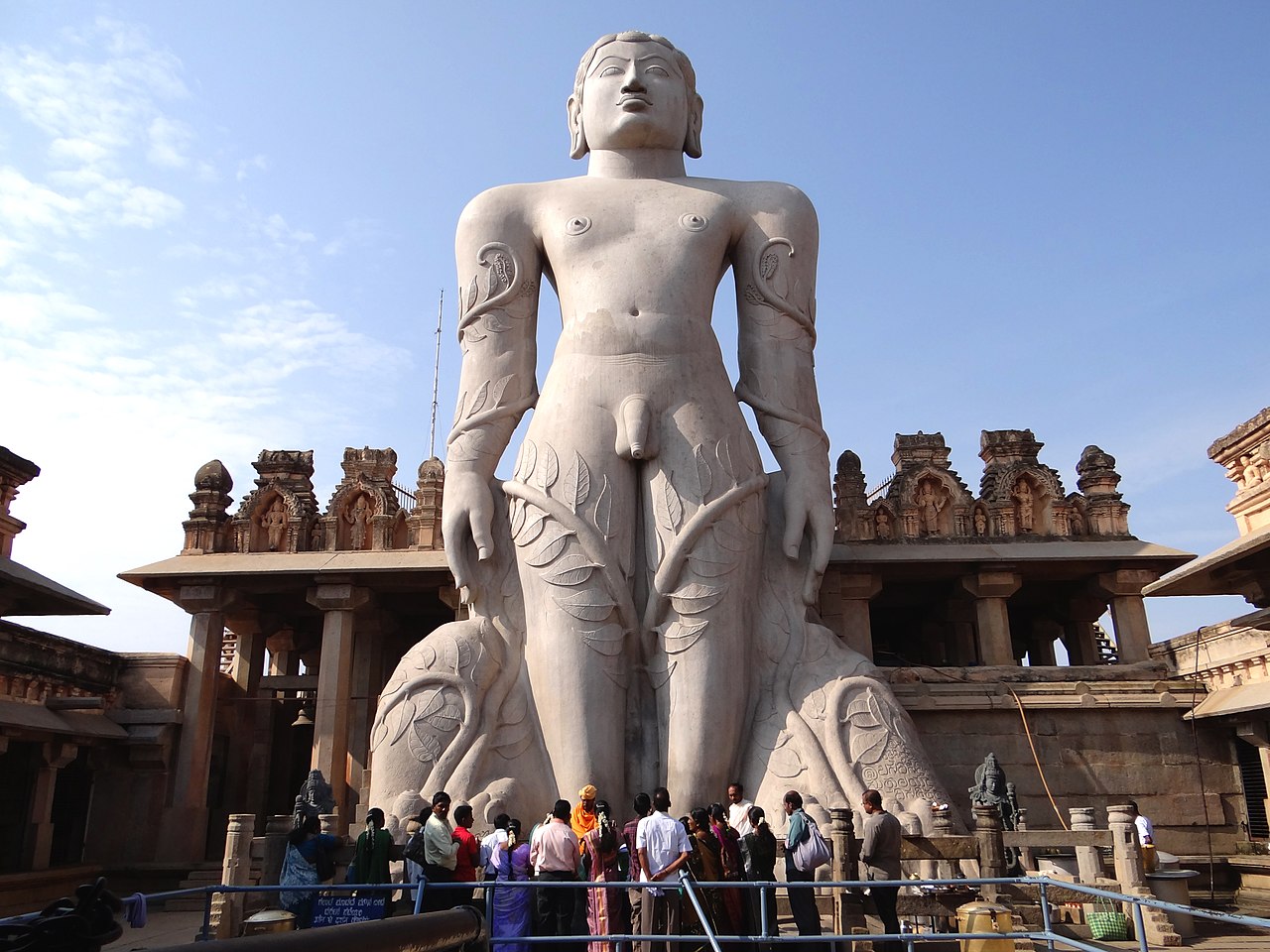 The monolith of Gomateshwara (982-983) at Shravanabelagola is today one of the most popular pilgrimage centers for Jains.