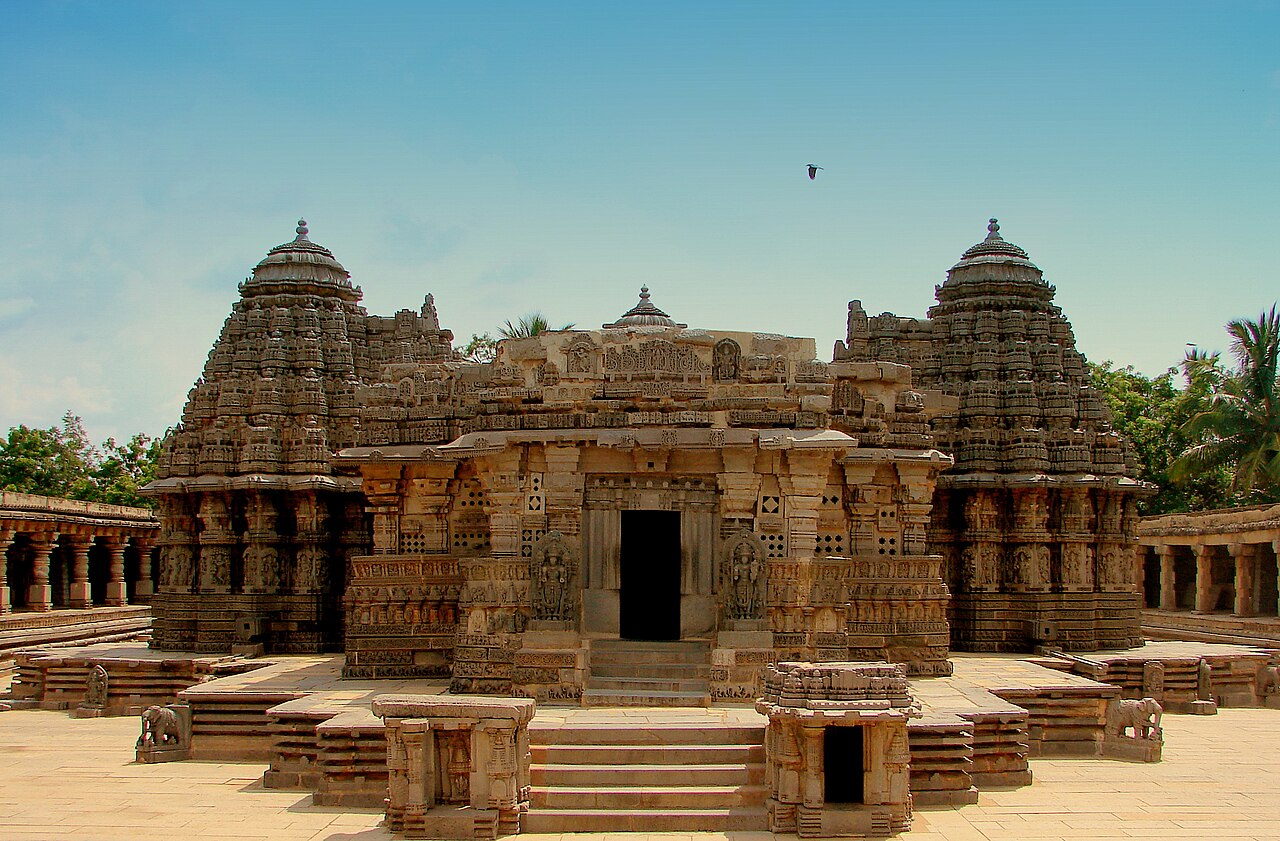 Chennakesava Temple is a model example of the Hoysala architecture, later repaired in the 16th century with financial support and grants by the Vijayanagara Emperors.