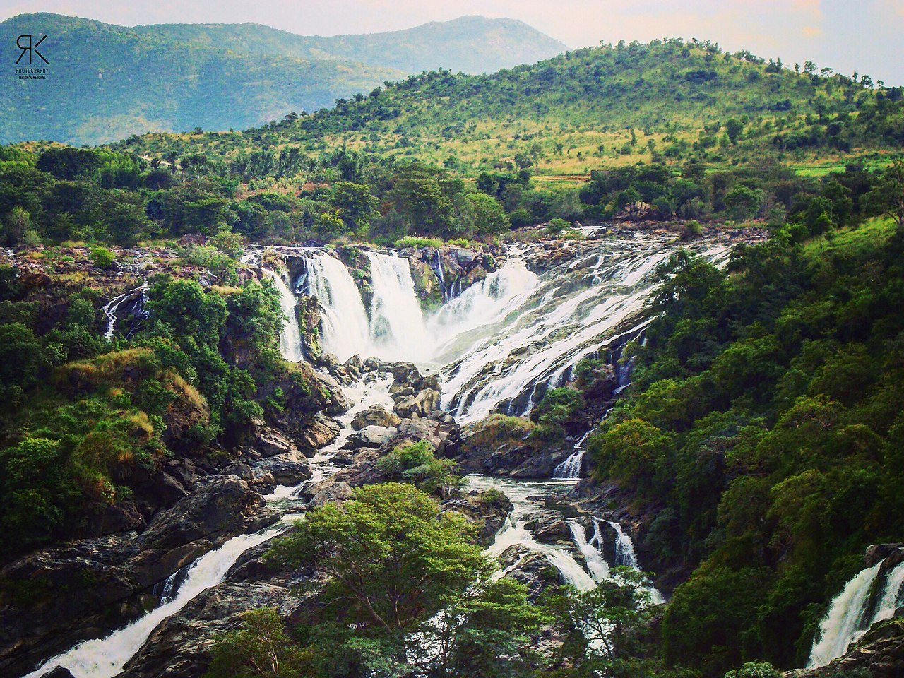 Barachukki Waterfalls, Chamrajnagar, Karnataka